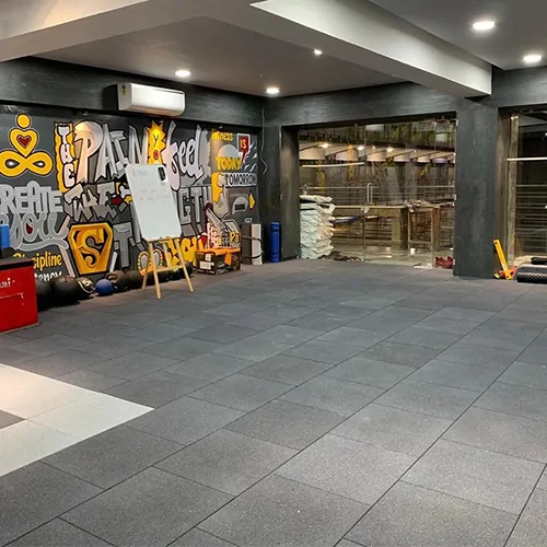 Square Rubber Tiles supplier for Africa &mdash; Sundek Sports